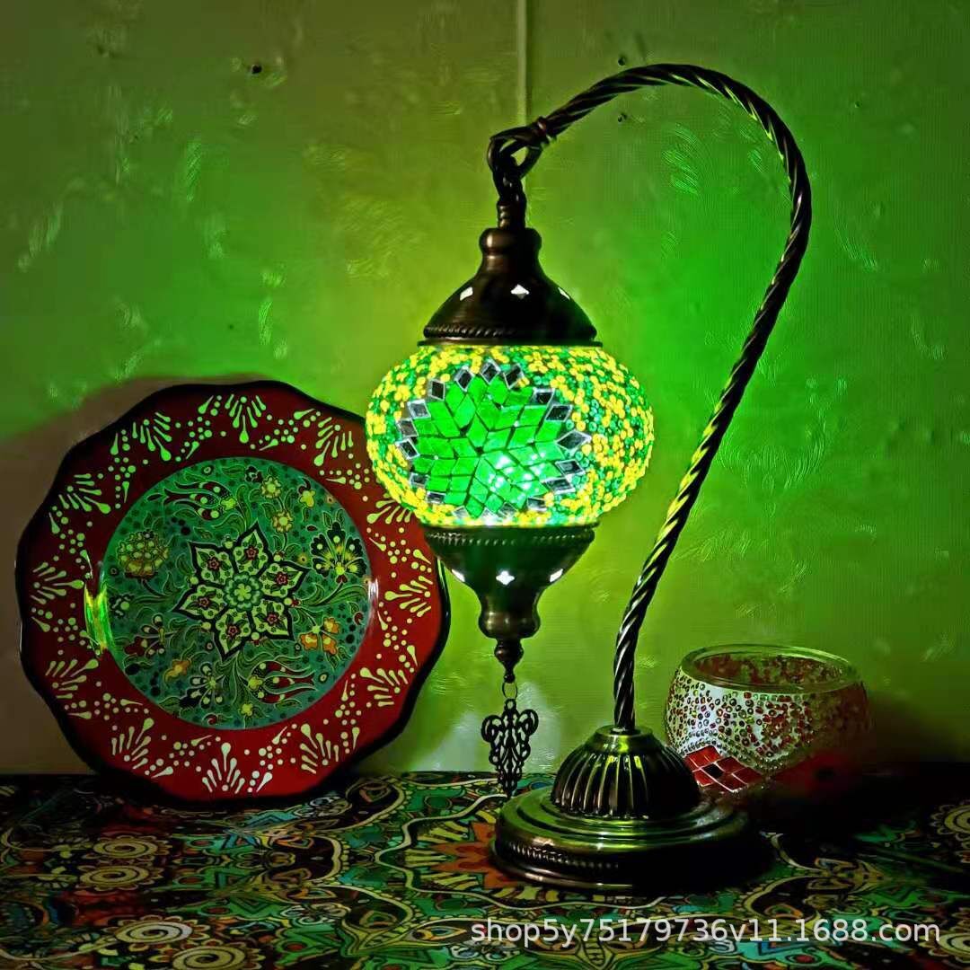 Boho-Mosaiklampe im marokkanischen Stil – stimmungsvolle Beleuchtung für Zuhause & Café