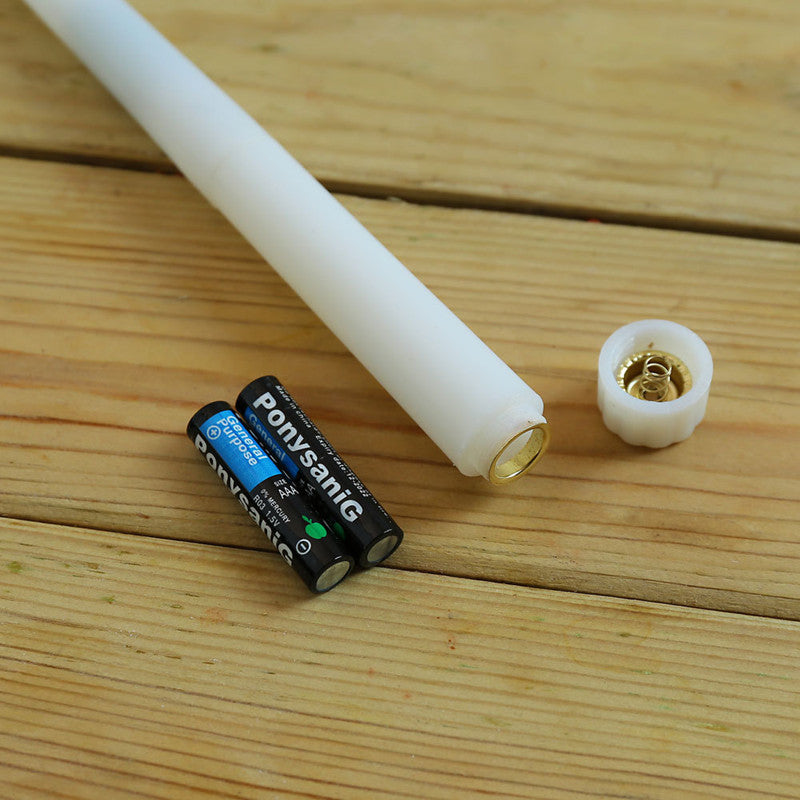 28cm Remote Control LED Electronic Candle Rod Wax Plastic Simulation Wedding Decoration Christmas Day Wedding Birthday Decoration