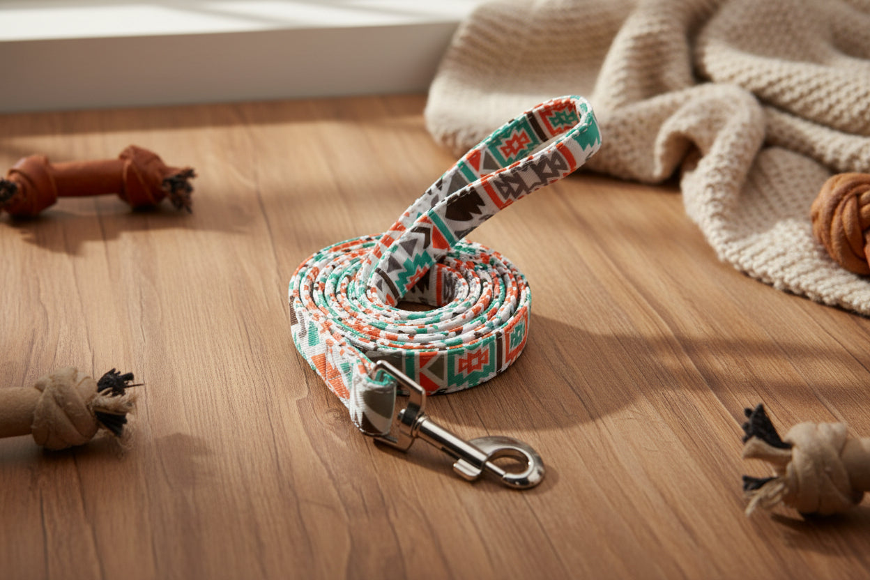 Sonnenschein-Leine – Boho-Chic & Sanfter Griff