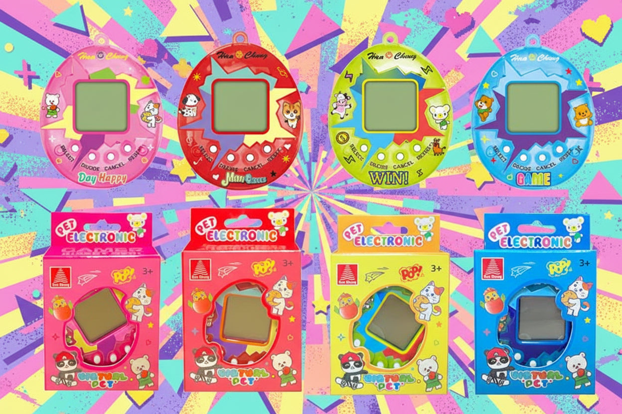 Retro Pixel Pet – Dein virtueller Begleiter für die Hosentasche