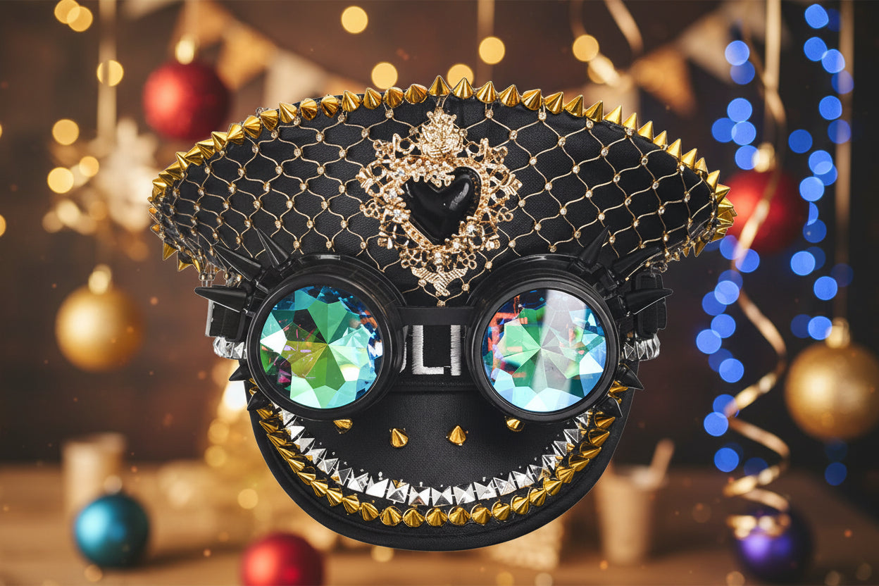 Shine on Stage: Dein Festival-Hut mit Pailletten & Diamant-Glow