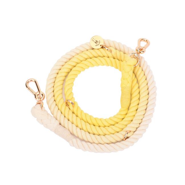 Chroma Drift – Handgeflochtenes Boho-Halsband & Abenteuerleine Set