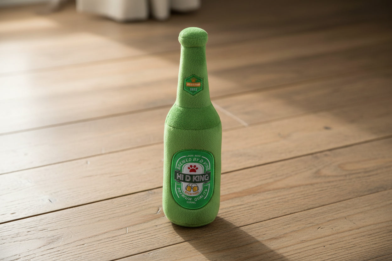 Biergarten-Buddy – Squeaky Plüsch-Spielzeug für Hunde