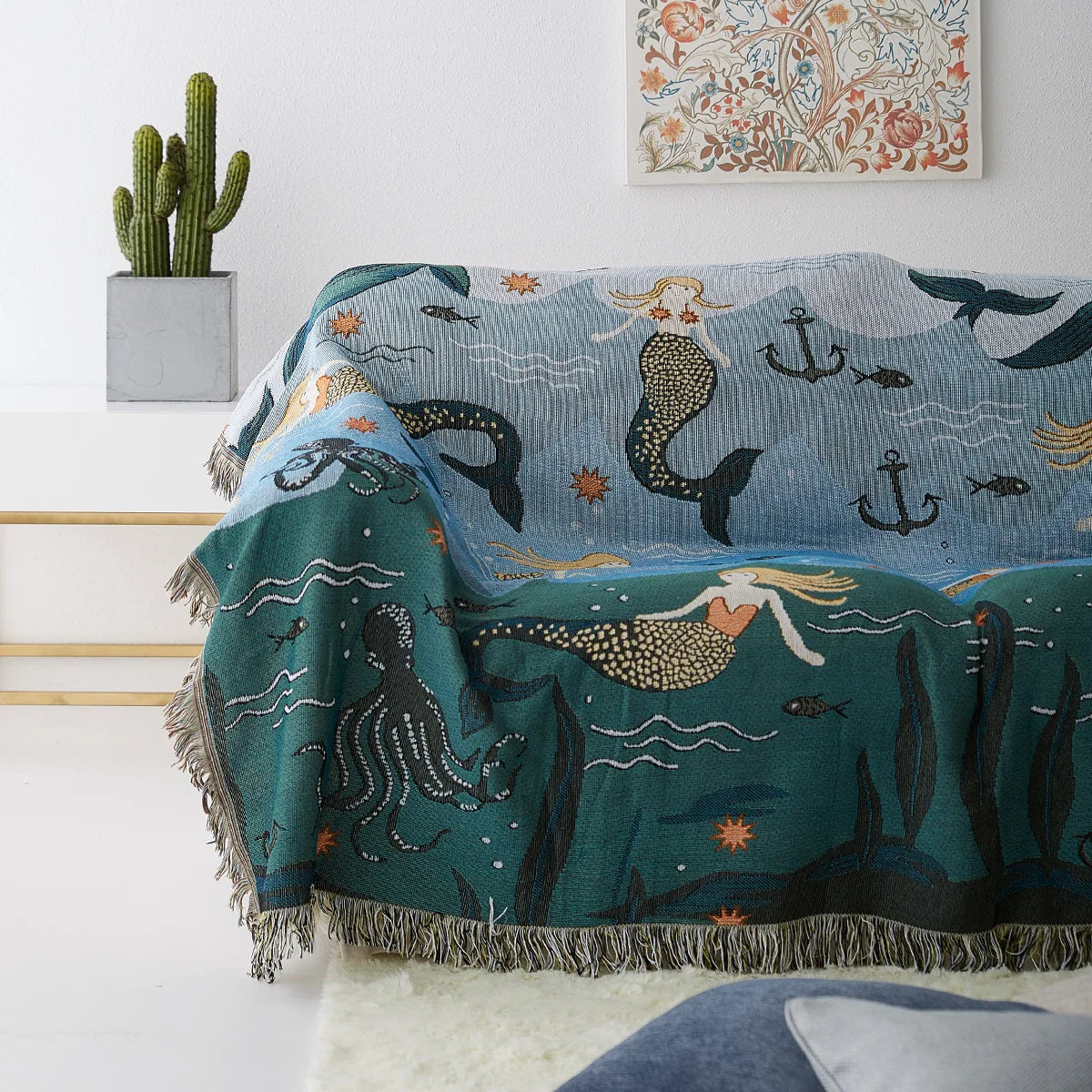 Le Angeer Thread Blanket – Stilvolle und Bequeme Decke für Zuhause und Reisen
