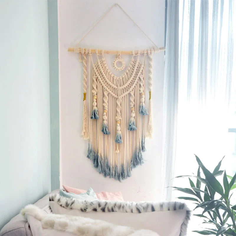 Luna Fringe – Handgewebter Boho-Wandbehang & Statement-Piece