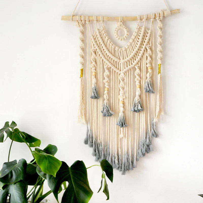 Luna Fringe – Handgewebter Boho-Wandbehang & Statement-Piece