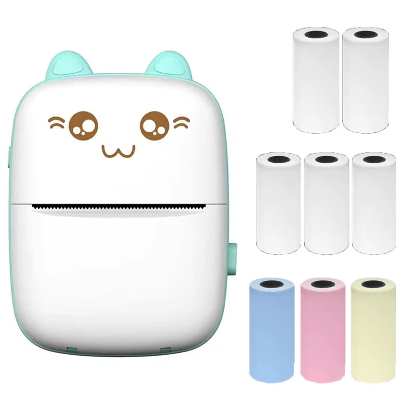 C9 MINI Tragbarer Thermodrucker – Drahtloser Bluetooth Etiketten- und Memo-Drucker, 200dpi, Tintenlos, Kompakt für Smartphones und Notizen