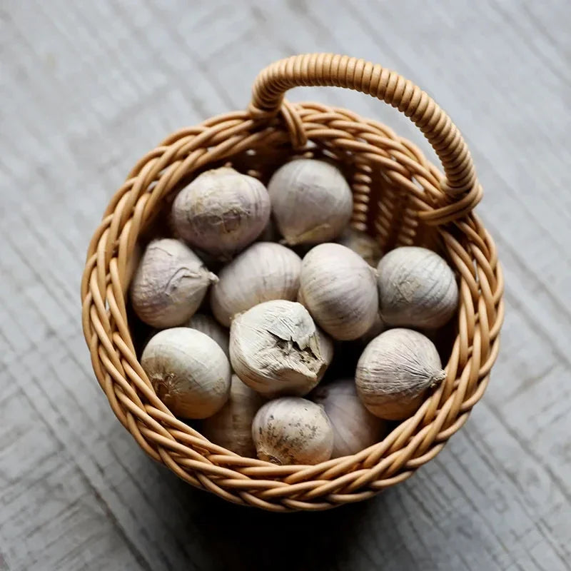 Hängender, Tragbarer Aufbewahrungskorb – Handgewebter Korb für Pflanzen, Obst und Gemüse