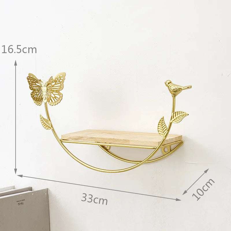 Nordic Iron Wandregal – Kreative Aufbewahrung im modernen Design für Wohnzimmer, Büro & Zuhause