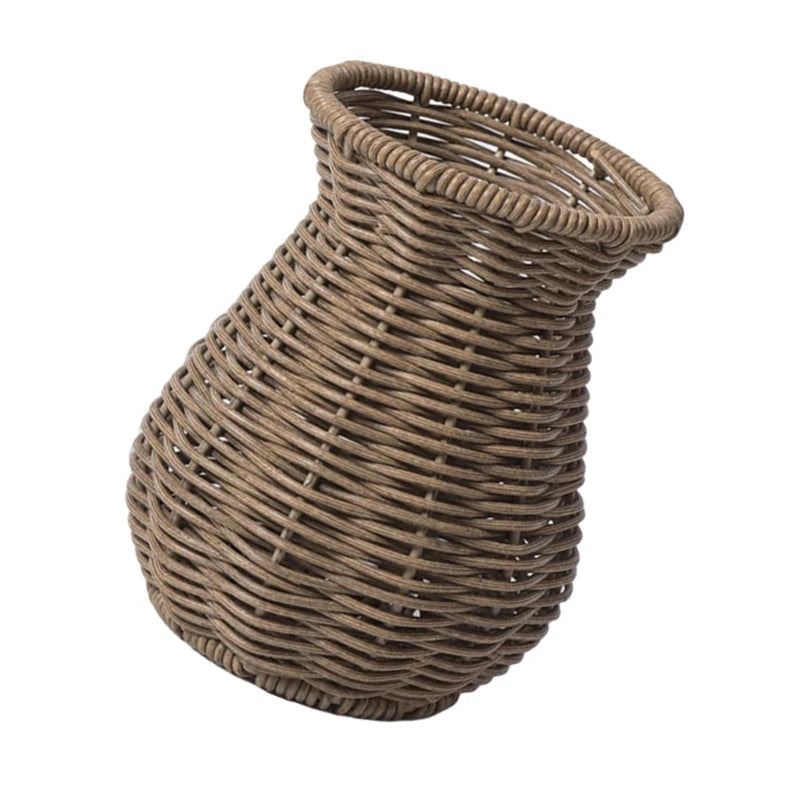 Rattan Woven Vase – Langlebige und Wasserdichte Dekovase für Trockene Blumen