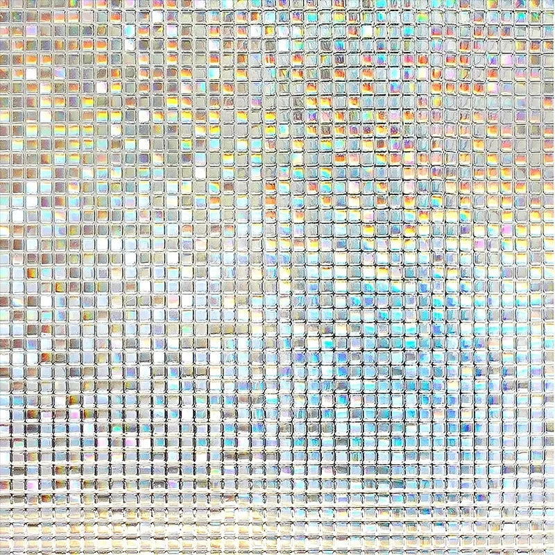 3D Fensterfolie im Bleiglas-Stil – Privatsphäre, UV-Schutz und Regenbogeneffekt für Ihre Fenster