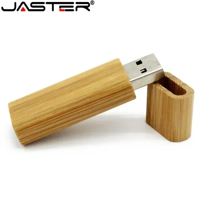 JASTER USB Flash Drive aus Holz/Bambus 2.0 - 4GB bis 128GB