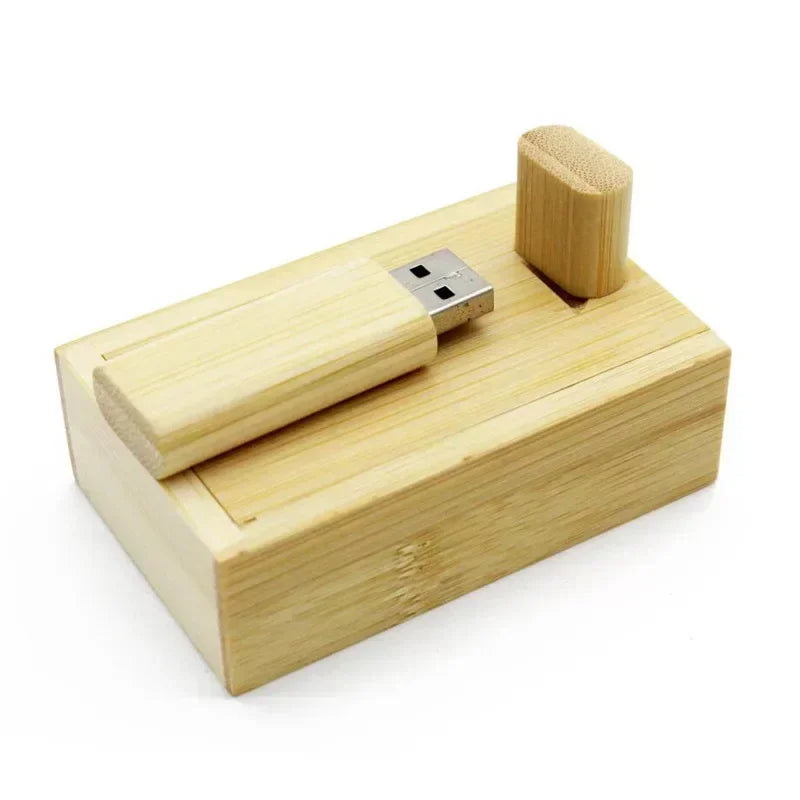 JASTER USB Flash Drive aus Holz/Bambus 2.0 - 4GB bis 128GB