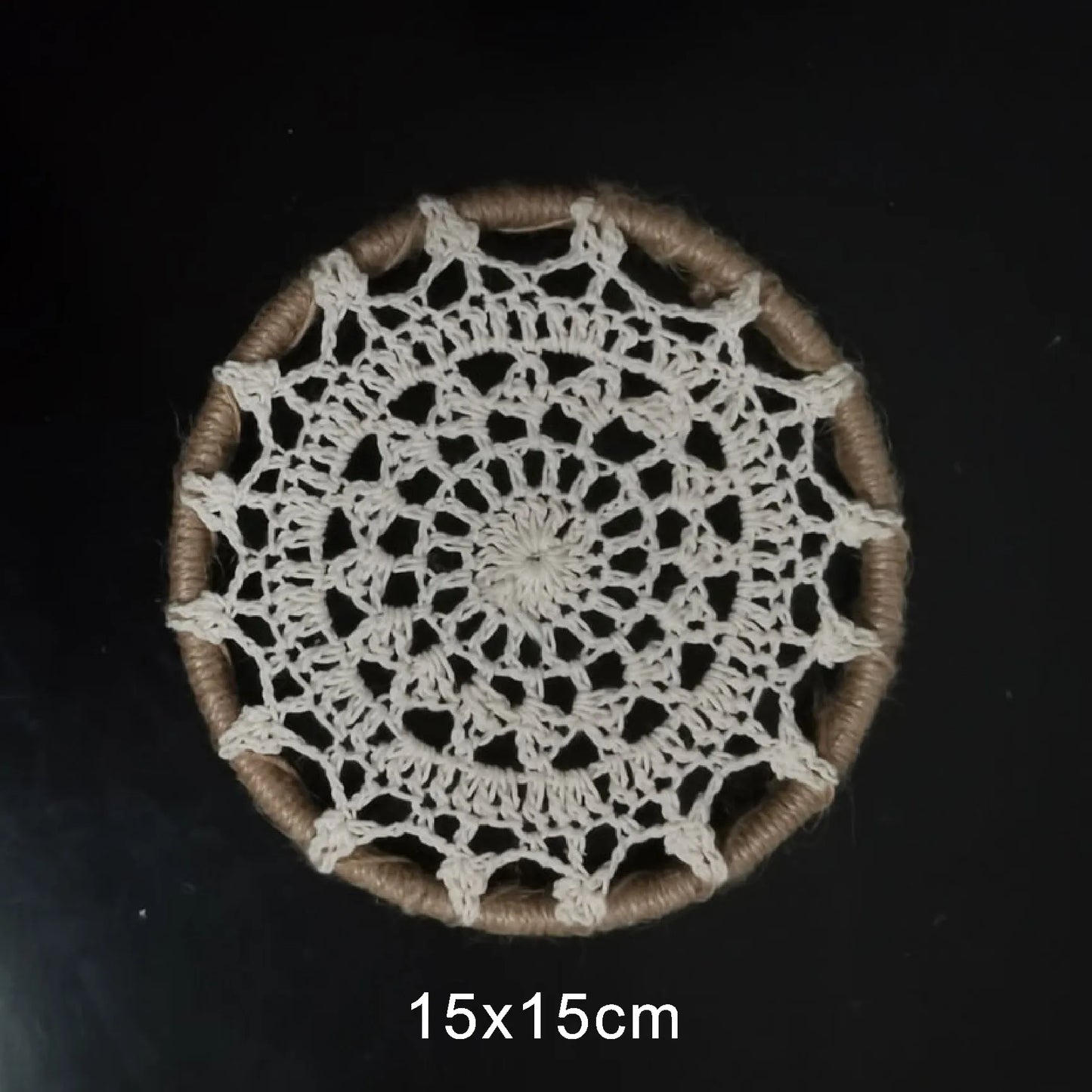 Rattan Wall Basket Decor Nordic INS Style Natural Wicker Woven Wall Hanging Ornament Kawaii Room Decor