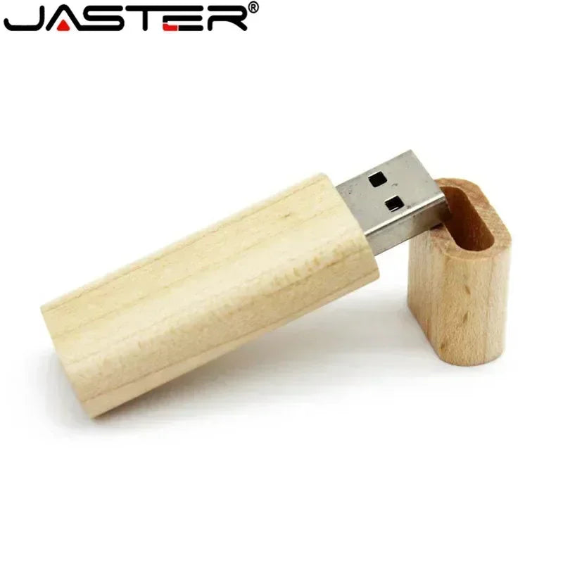 JASTER USB Flash Drive aus Holz/Bambus 2.0 - 4GB bis 128GB