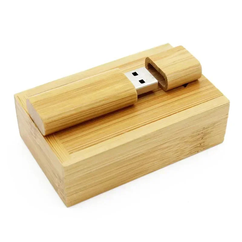 JASTER USB Flash Drive aus Holz/Bambus 2.0 - 4GB bis 128GB