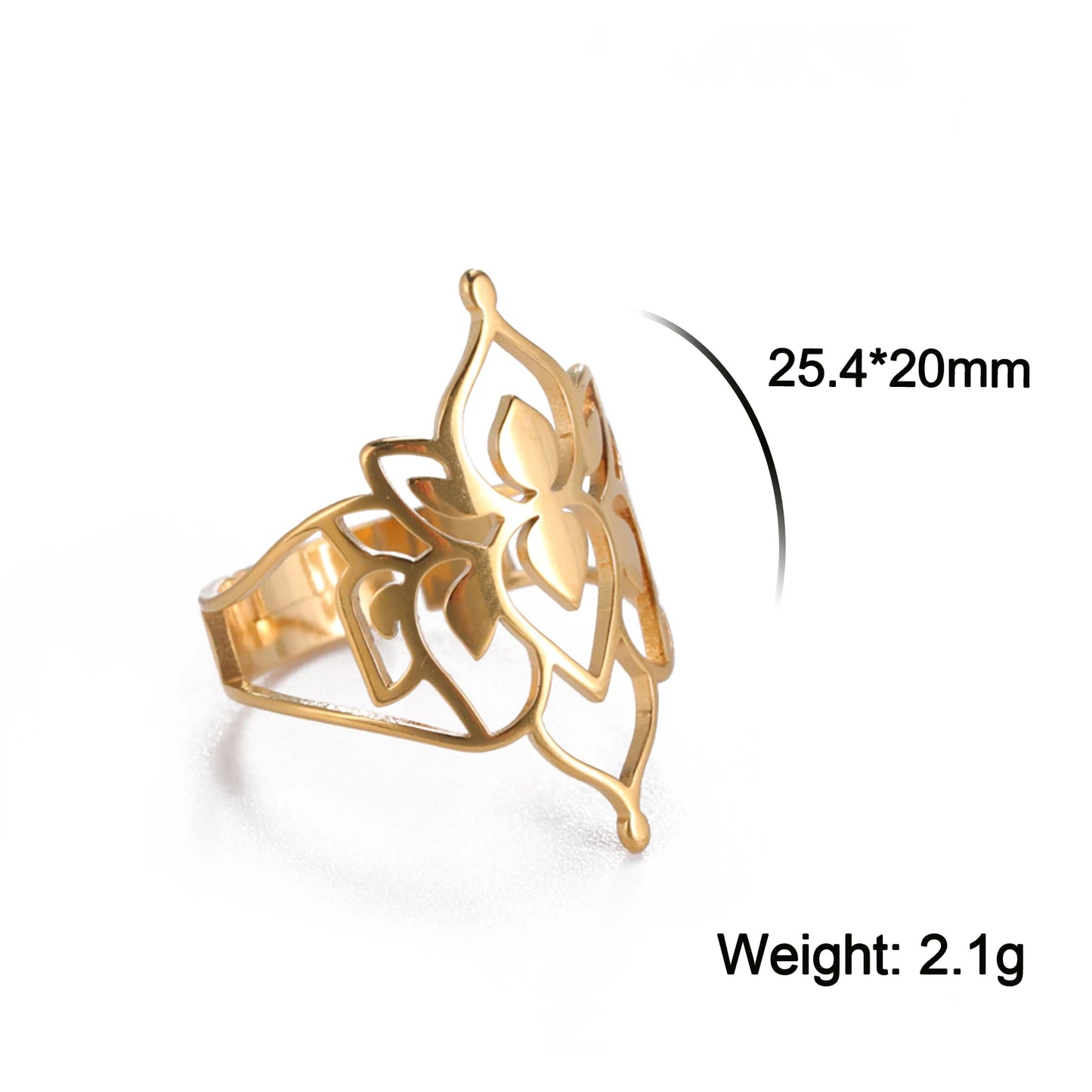 Unift Flower of Life Ring – Verstellbarer Edelstahlring für Damen und Herren | Vintage Geometrisches Design