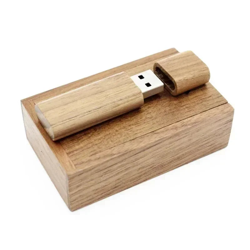 JASTER USB Flash Drive aus Holz/Bambus 2.0 - 4GB bis 128GB