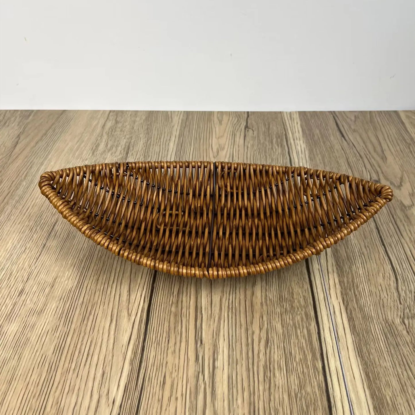 Kreatives Rattan Obstkorb-Set – Wehgewebte Körbe für Snacks, Dim Sum und Aufbewahrung im KTV oder Restaurant