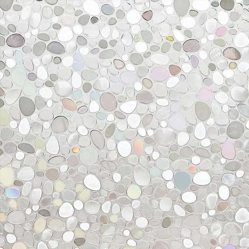 3D Fensterfolie im Bleiglas-Stil – Privatsphäre, UV-Schutz und Regenbogeneffekt für Ihre Fenster