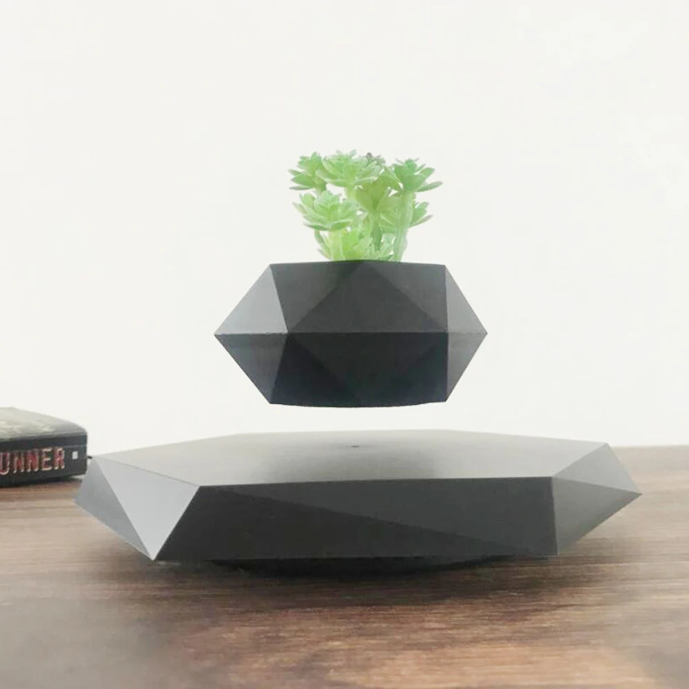 Schwebender Luft-Bonsai-Pot mit Rotationsfunktion – Magnetische Schwebepflanze für Ihr Zuhause