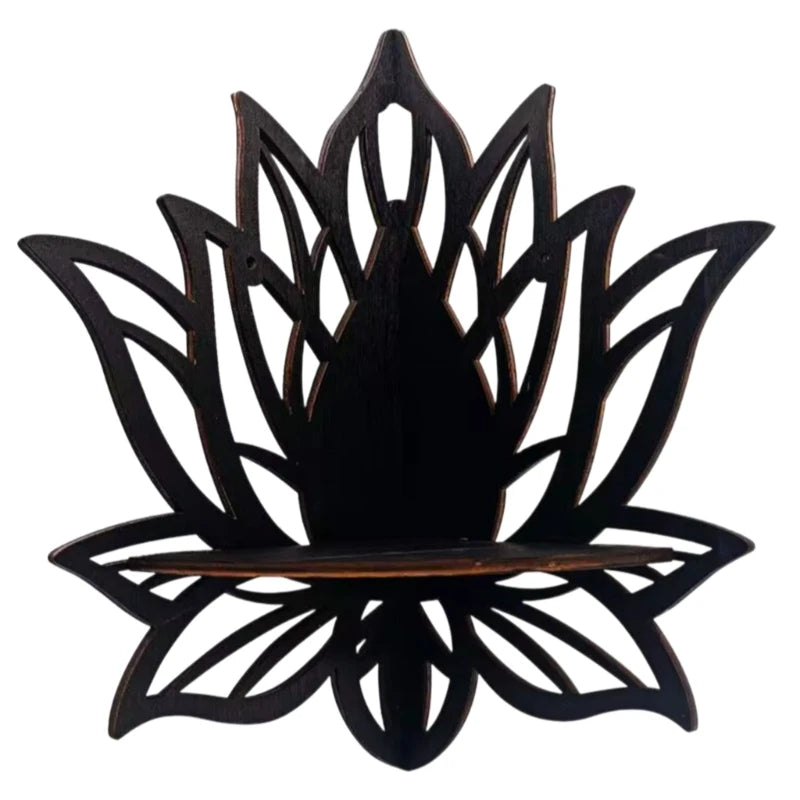 Elegantes Wandregal mit Blütenmuster – Stilvolle Aufbewahrung für Ihr Zuhause