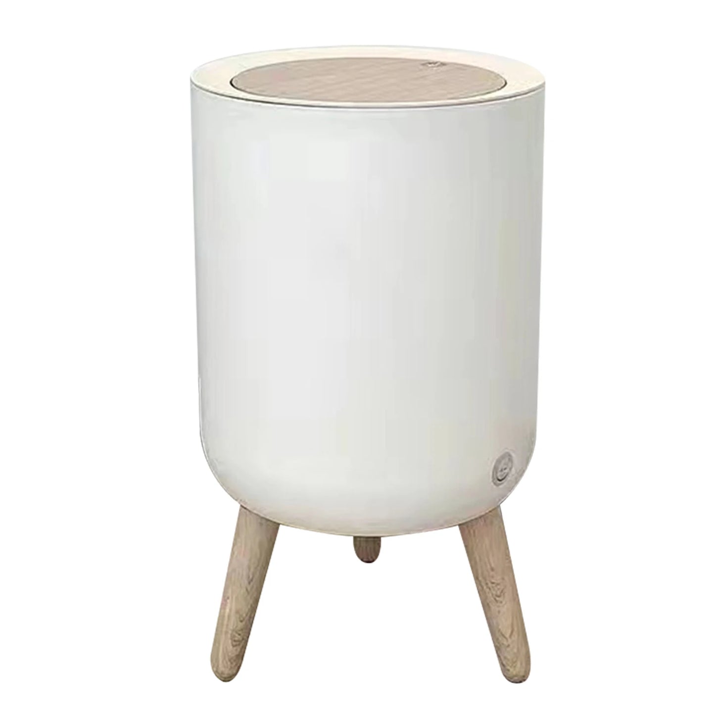 Praktischer Haushaltsmüllbehälter mit Druckdeckel – Großer Abfalleimer für Küche und Zuhause