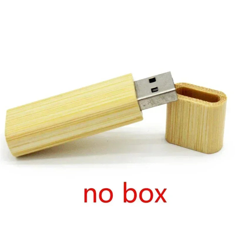 JASTER USB Flash Drive aus Holz/Bambus 2.0 - 4GB bis 128GB