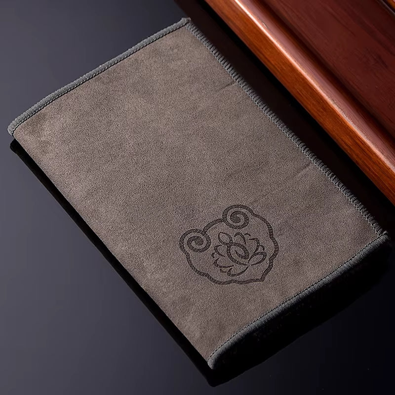 Zen Tea Towel – Dickes, Weiches und Absorbierendes Küchentuch aus Plüsch-Imitation von Hirschleder