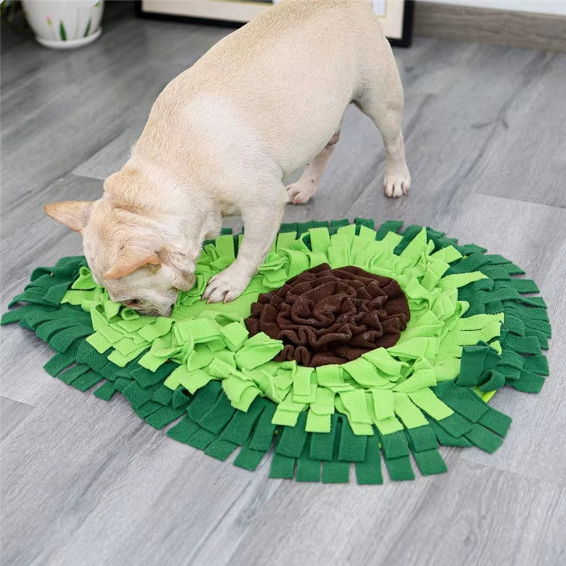 Interaktive Snuffle Mat für Hunde – Spannendes Puzzle-Spiel & Snack-Fütterung für Training und Unterhaltung